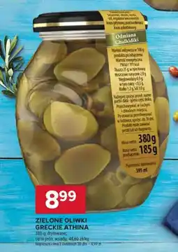 Stokrotka Zielone oliwki greckie Athina drylowane oferta