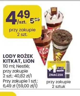 Stokrotka Lody rożek KitKat Nestlé oferta