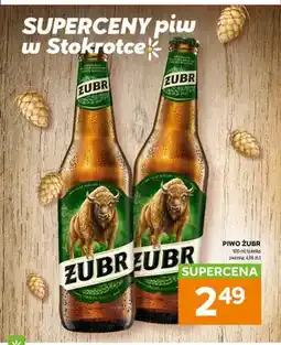 Stokrotka Piwo Żubr butelka zwrotna oferta