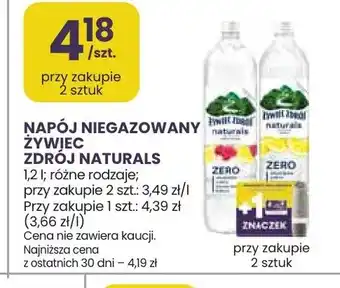 Stokrotka Napój niegazowany Żywiec Zdrój Naturals oferta