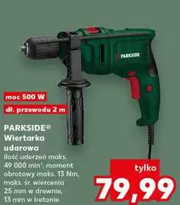 Kaufland Wiertarka udarowa Parkside oferta