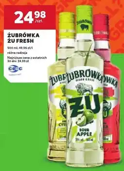 Stokrotka Żubrówka Żu Fresh oferta