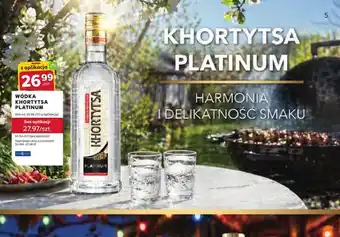 Stokrotka Wódka Khortytsa Platinum oferta