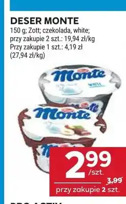 Stokrotka Deser Monte czekolada Zott oferta