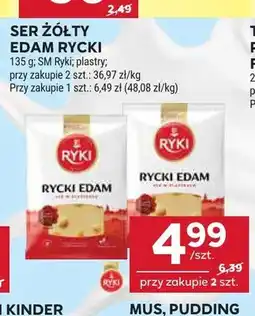 Stokrotka Ser żółty Edam Rycki plastry oferta