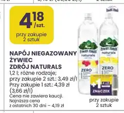 Stokrotka Napój niegazowany Żywiec Zdrój Naturals oferta