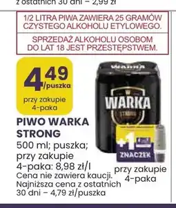 Stokrotka Piwo Warka Strong oferta