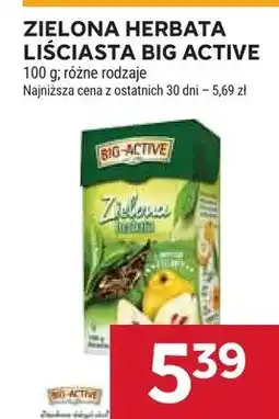 Stokrotka Zielona herbata liściasta Big Active oferta
