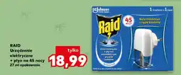 Kaufland RAID Urządzenie elektryczne + płyn na 45 nocy 27 ml opakowanie oferta