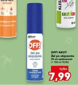 Kaufland OFF! AKUT Żel po ukąszeniu oferta