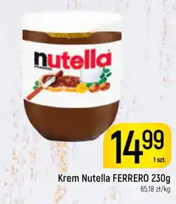 Delikatesy Piotruś Pan Krem nutella ferrero oferta