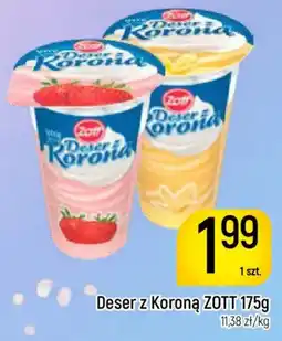 Delikatesy Piotruś Pan Deser z koroną zott oferta