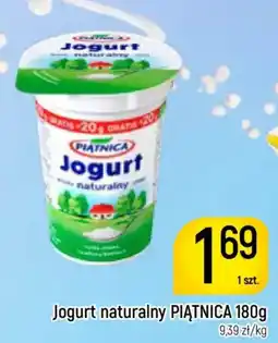 Delikatesy Piotruś Pan Jogurt naturalny piątnica oferta
