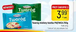 Delikatesy Piotruś Pan Twaróg mielony kostka piątnica oferta