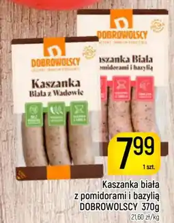 Delikatesy Piotruś Pan Kaszanka biała z pomidorami i bazylią dobrowolscy oferta