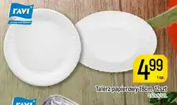 Delikatesy Piotruś Pan Talerz papierowy 18 cm oferta