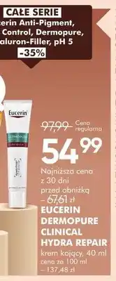 SuperPharm Krem kojący EUCERIN Dermopure Clinical Hydra Repair oferta