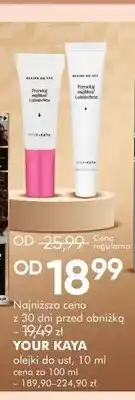 SuperPharm Olejki do ust YOUR KAYA oferta