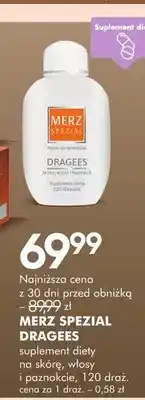SuperPharm Suplement diety na skórę, włosy i paznokcie MERZ SPEZIAL Dragees oferta