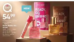 SuperPharm Zestaw Ready, Go, Glow serum do ust 8ml + gumka do włosów NUXE oferta