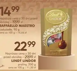 SuperPharm Praliny Lindt Lindor oferta