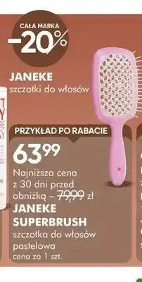 SuperPharm Szczotka do włosów pastelowa JANEKE SUPERBRUSH oferta