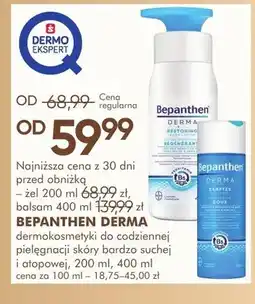 SuperPharm Dermokosmetyki do codziennej pielęgnacji skóry bardzo suchej i atopowej BEPANTHEN DERMA żel oferta
