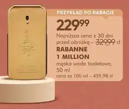 SuperPharm Męska woda toaletowa RABANNE 1 MILLION oferta