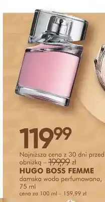 SuperPharm Damska woda perfumowana HUGO BOSS FEMME oferta