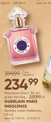 SuperPharm Damska woda toaletowa GUERLAIN PARIS INSOLENCE oferta