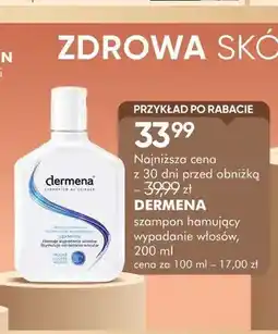SuperPharm Szampon hamujący wypadanie włosów DERMENA oferta