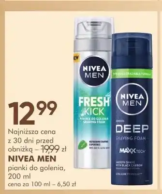SuperPharm Pianka do golenia Nivea Men oferta
