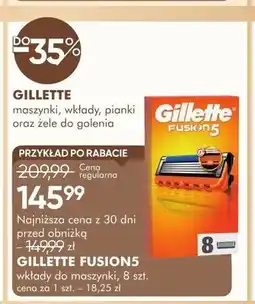 SuperPharm Wkłady do maszynki Gillette Fusion5 oferta