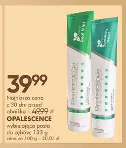 SuperPharm Wybielająca pasta do zębów OPALESCENCE Cool Mint oferta
