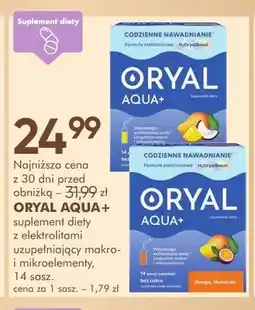 SuperPharm Suplement diety Oryal Aqua+ 14 sasz oferta