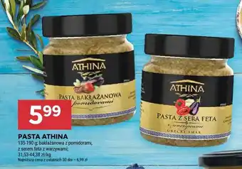 Pasta bakłażanowa z pomidorami Athina