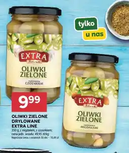 Stokrotka Oliwki zielone drylowane Extra Line z migdałem oferta