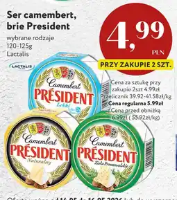 Market Point Ser Camembert Zioła Prowansalskie President oferta