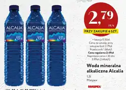 Market Point Woda mineralna alkaliczna Alcalia oferta