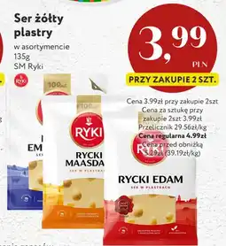 Market Point Ser żółty Rycki Maasdam w plastrach Ryki oferta