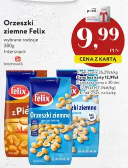 Market Point Orzeszki ziemne smażone i solone Felix oferta