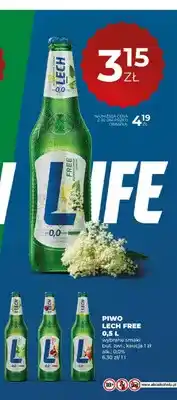Duży Ben Piwo bezalkoholowe Lech Free Elderflower Lemon oferta