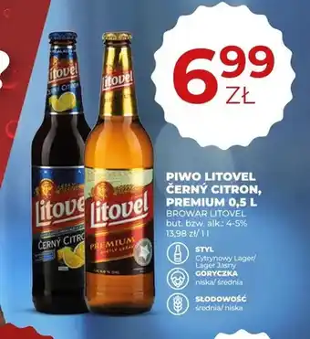 Duży Ben Piwo Litovel Černý Citron oferta