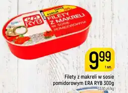 Delikatesy Piotruś Pan Filety z makreli w sosie pomidorowym era ryb oferta