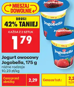 Biedronka Jogurt owocowy Jogobella oferta