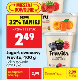 Biedronka Jogurt owocowy Fruvita oferta
