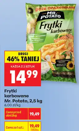 Biedronka Frytki karbowane oferta