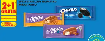 Biedronka Lody na patyku Milka i Oreo oferta