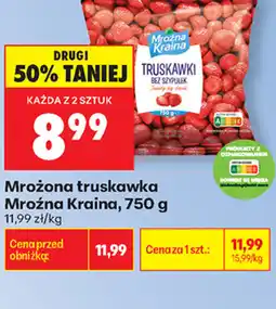 Biedronka Mrożona truskawka oferta
