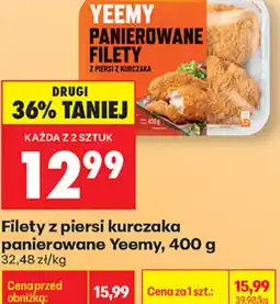 Biedronka Filety z piersi kurczaka panierowane oferta